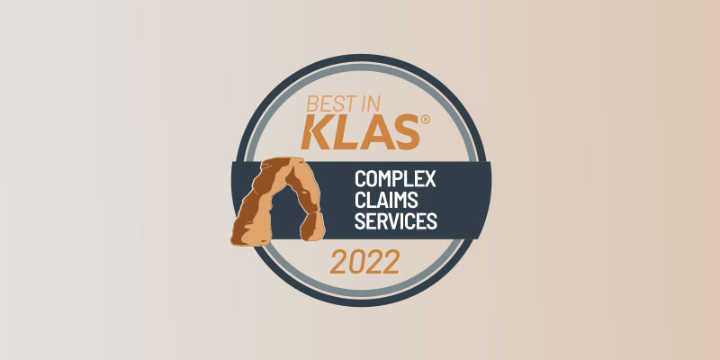 Revecore Earns Top Score for Second Year In a Row for Complex Claims  in Annual Best in KLAS Software & Services Report