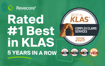 Revecore Earns Fifth Consecutive Best in KLAS Award for Complex Claims Management